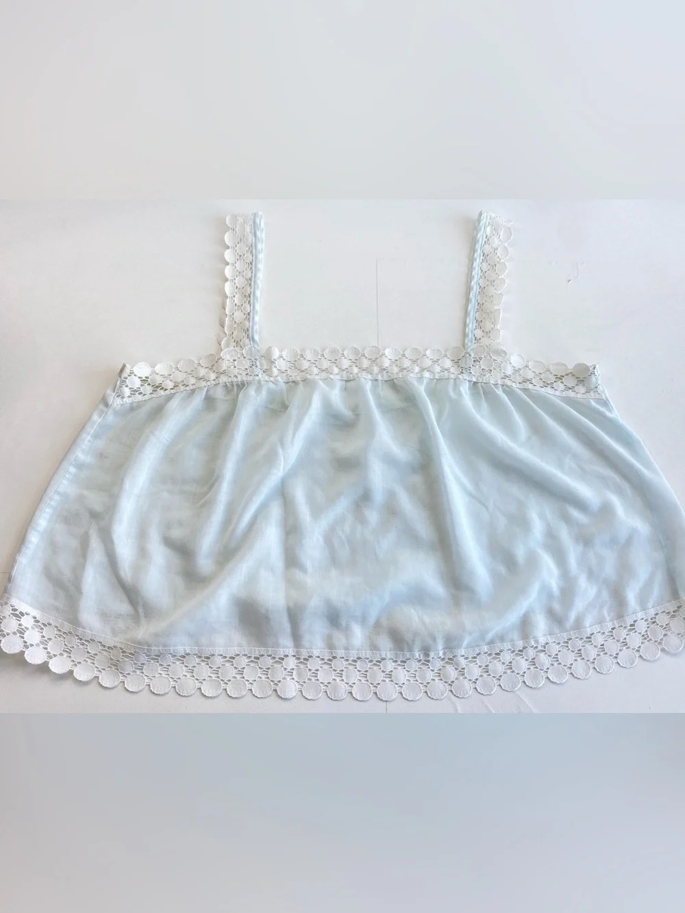 Cotton Tank Sleep PJ Top Lingerie Medium - Picture 9 of 15